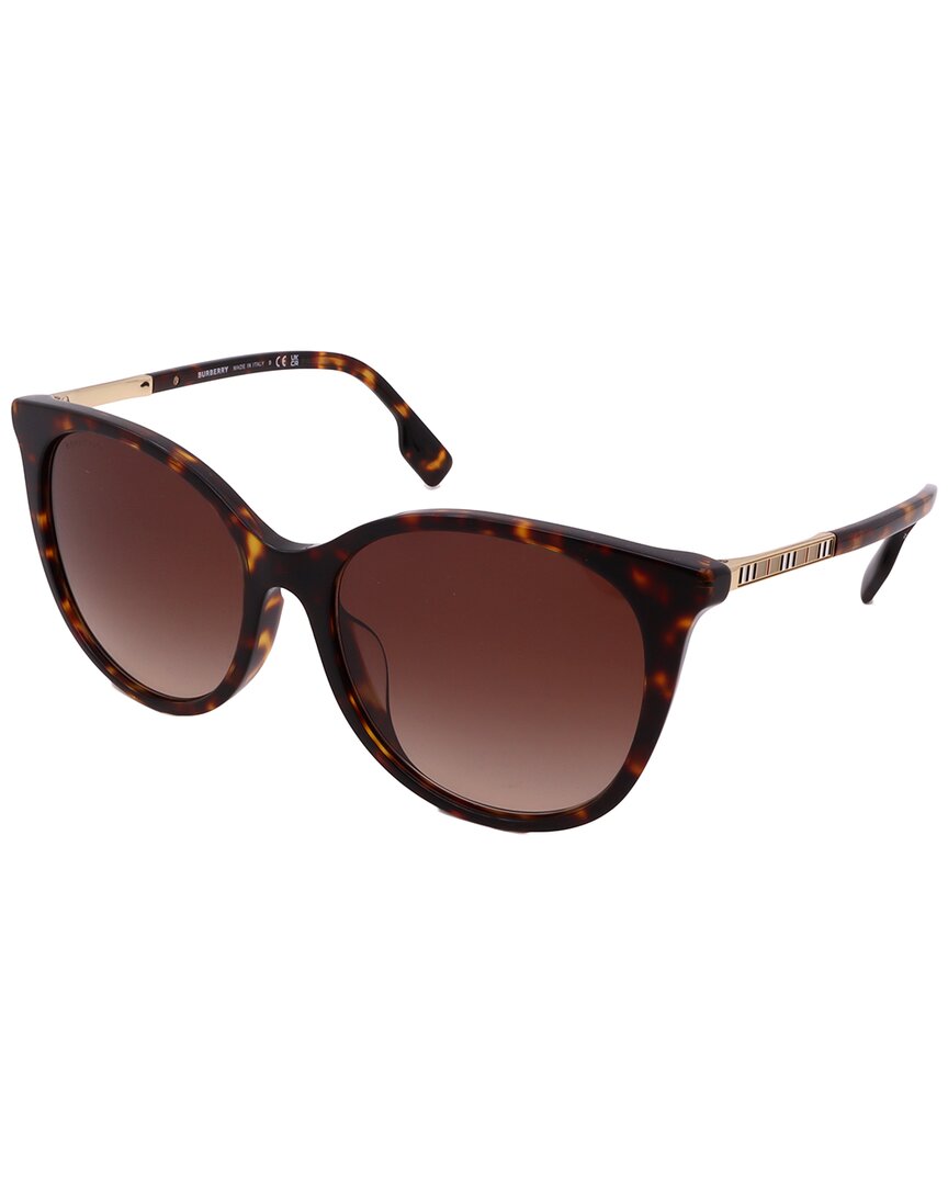 Burberry Women's Be4333f 55mm Sunglasses In Brown