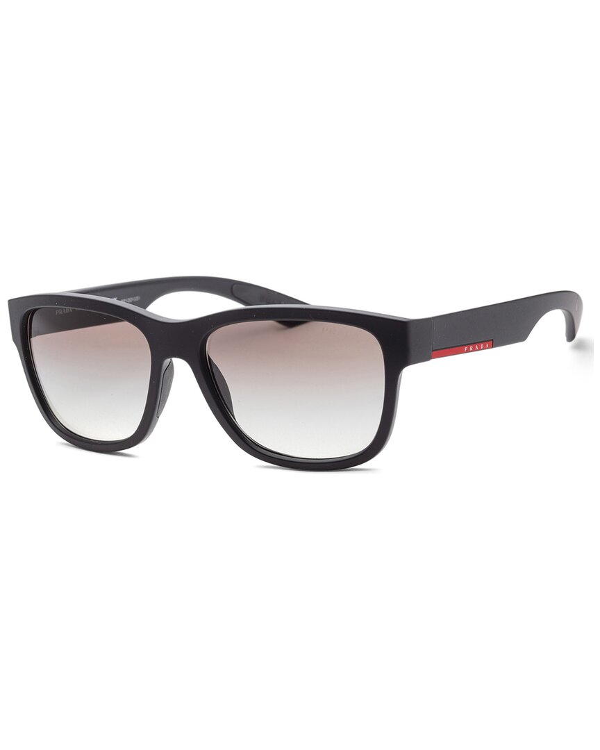 Prada Unisex Ps03qs 57mm Sunglasses In Black