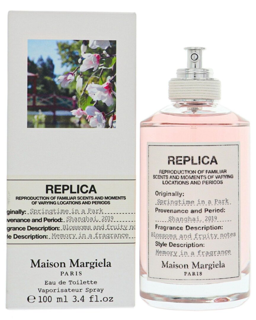 Maison Margiela Women's 3.4oz Replica Springtime In A Park Edt In Pink