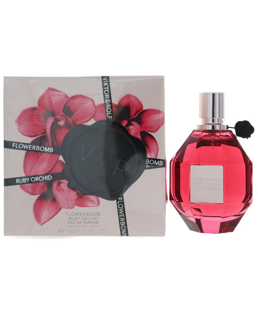 Viktor & Rolf Viktor&rolf Women's 3.4oz Flowerbomb Ruby Orchid Edp
