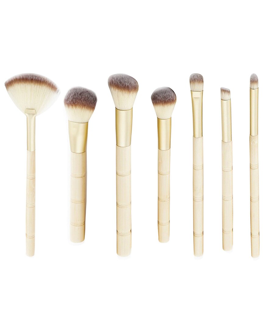 La Sante 7pc Bamboo Brush Set In Neutral