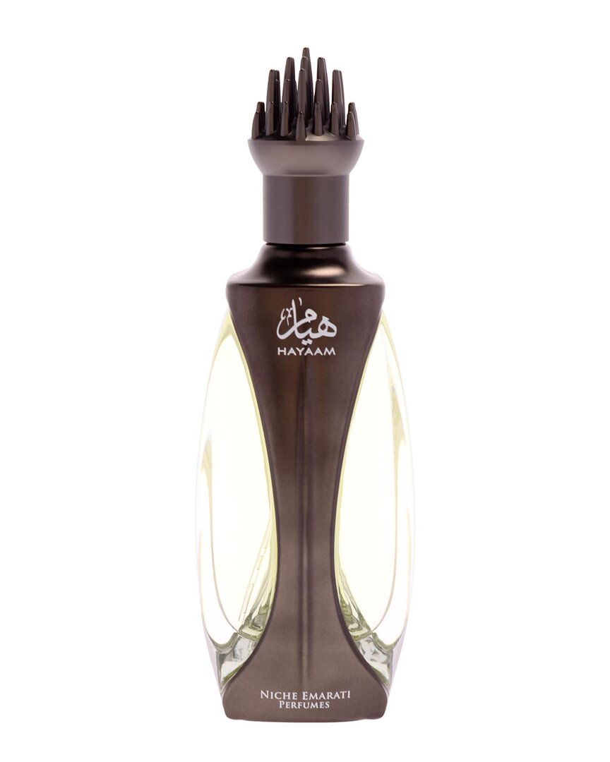 Lattafa Perfumes Unisex 3.4oz Niche Emarati - Hayaam Edp In Multi