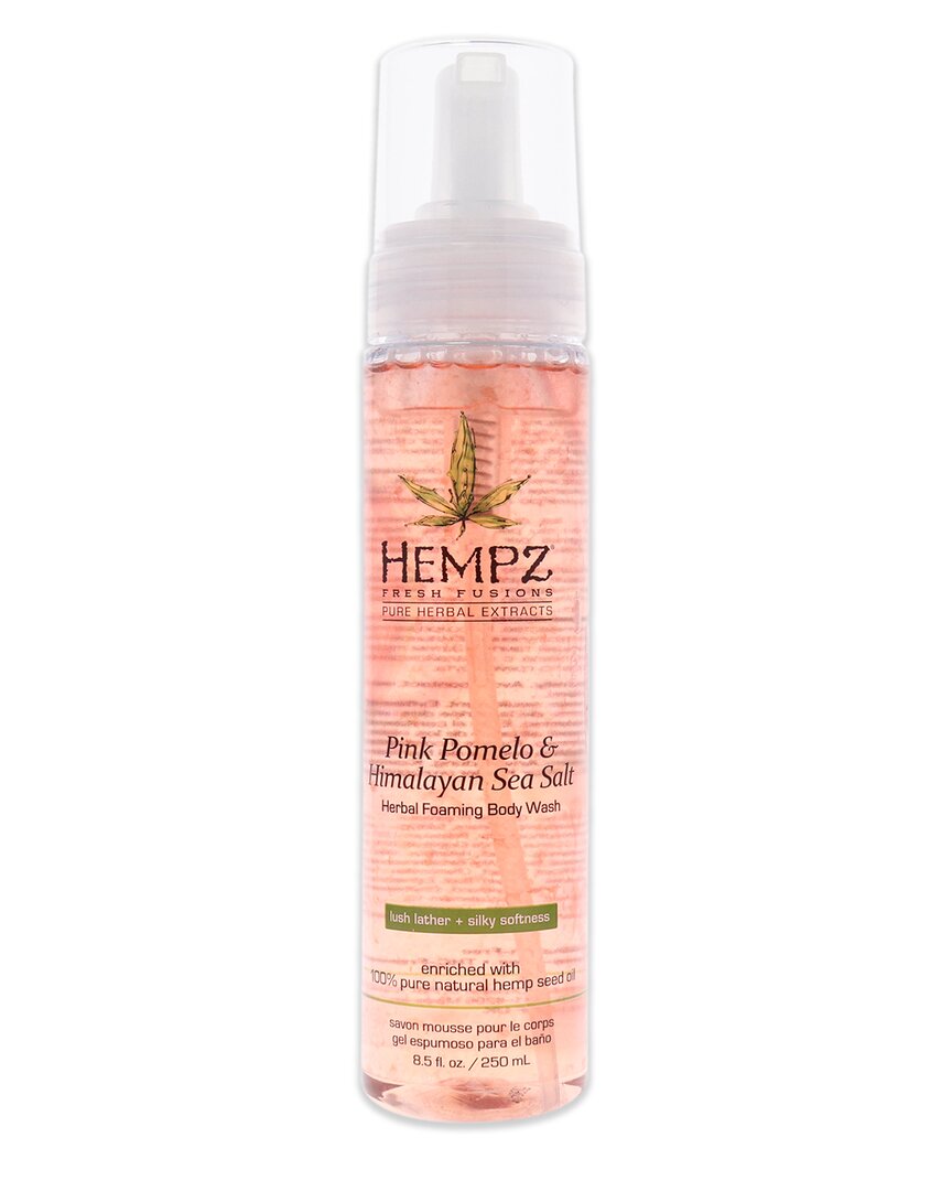 Hempz Unisex 8.5oz Fresh Fusions Pink Pomelo And Himalayan Sea Salt Herbal  Foaming Body Wash In Pattern