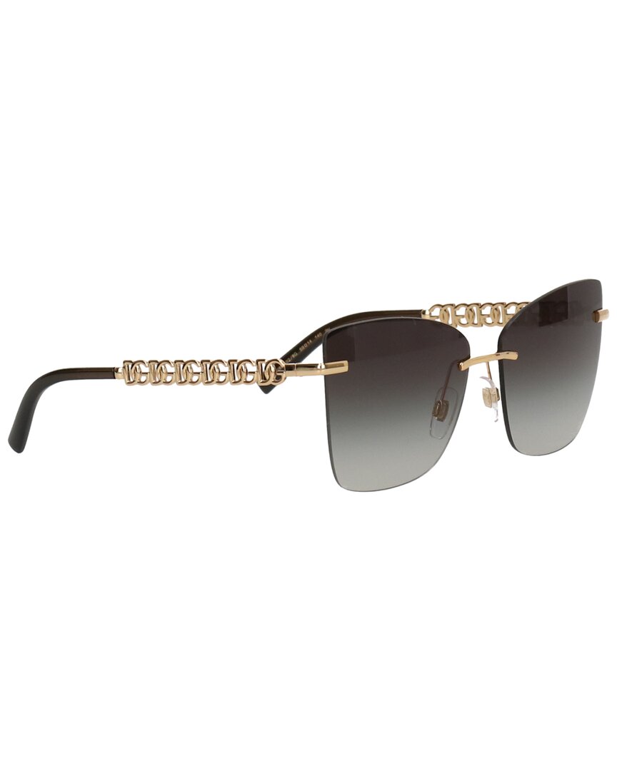 Dolce & Gabbana Unisex 0dg2289 Sunglasses In Gold