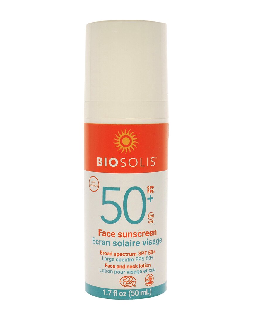 Biosolis Unisex 1.7oz Face Sunscreen And Neck Lotion Spf 50 In White