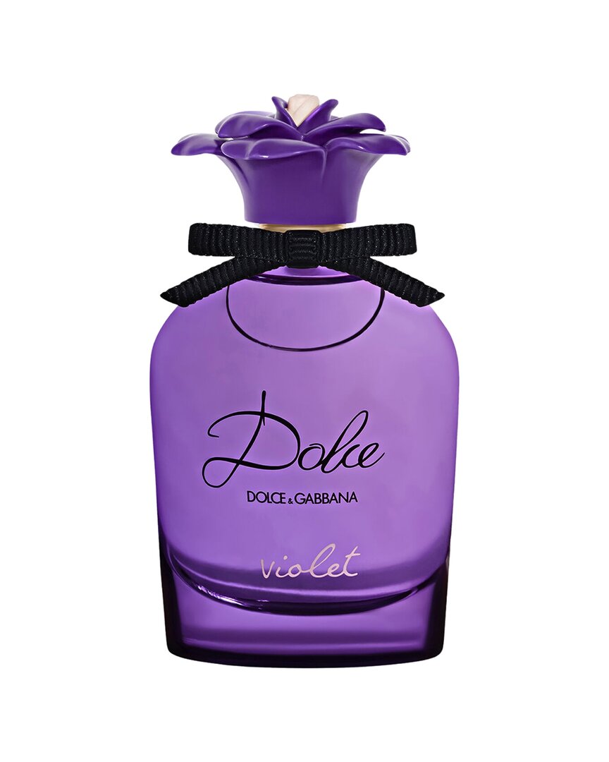 Dolce & Gabbana Women's 1.7oz Violet Edt In Transparent