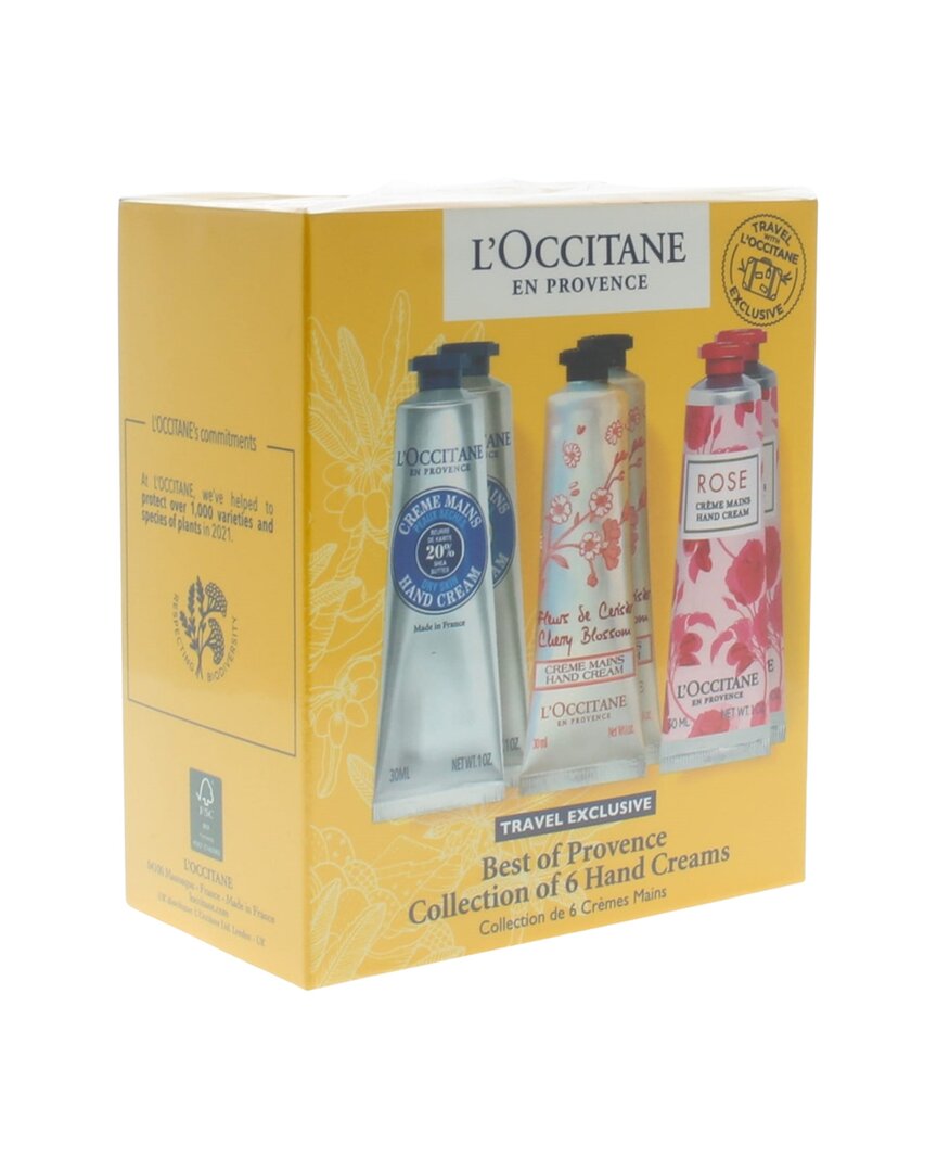 L'occitane Unisex 6 X1.01oz Best Of Provence Collection Of 6 Hand Creams In Multi