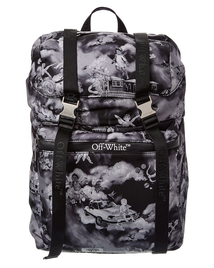 Off-white ™ Canvas Backpack In Black