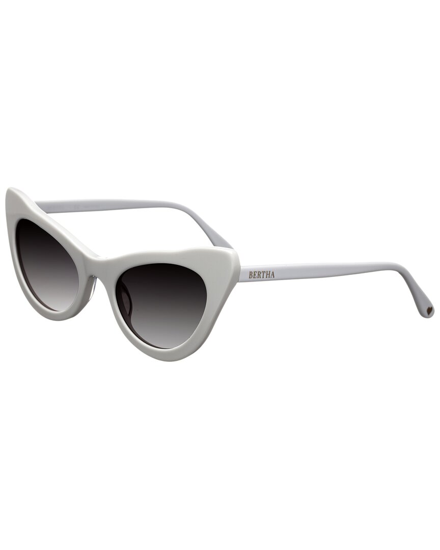 Shop Bertha Women's Brsit104-3 67mm Polarized Sunglasses In White