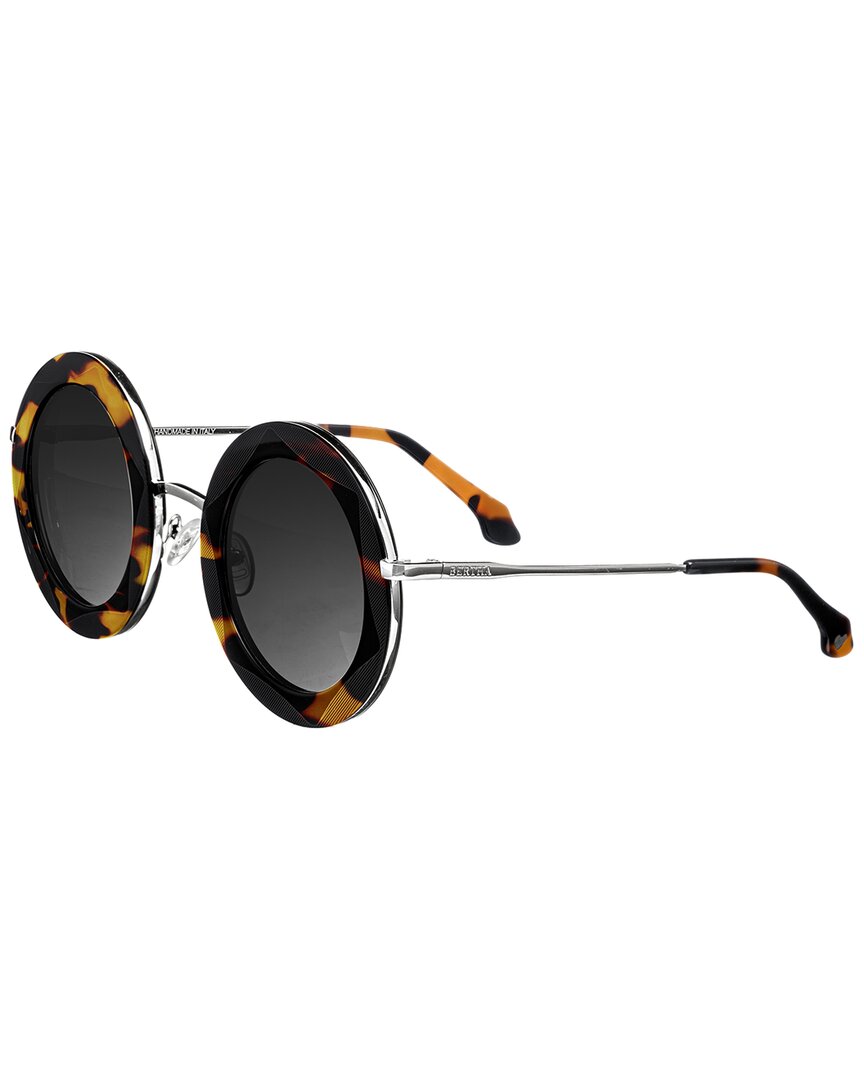 Bertha Women's Brsit107-2 64mm Sunglasses In Brown