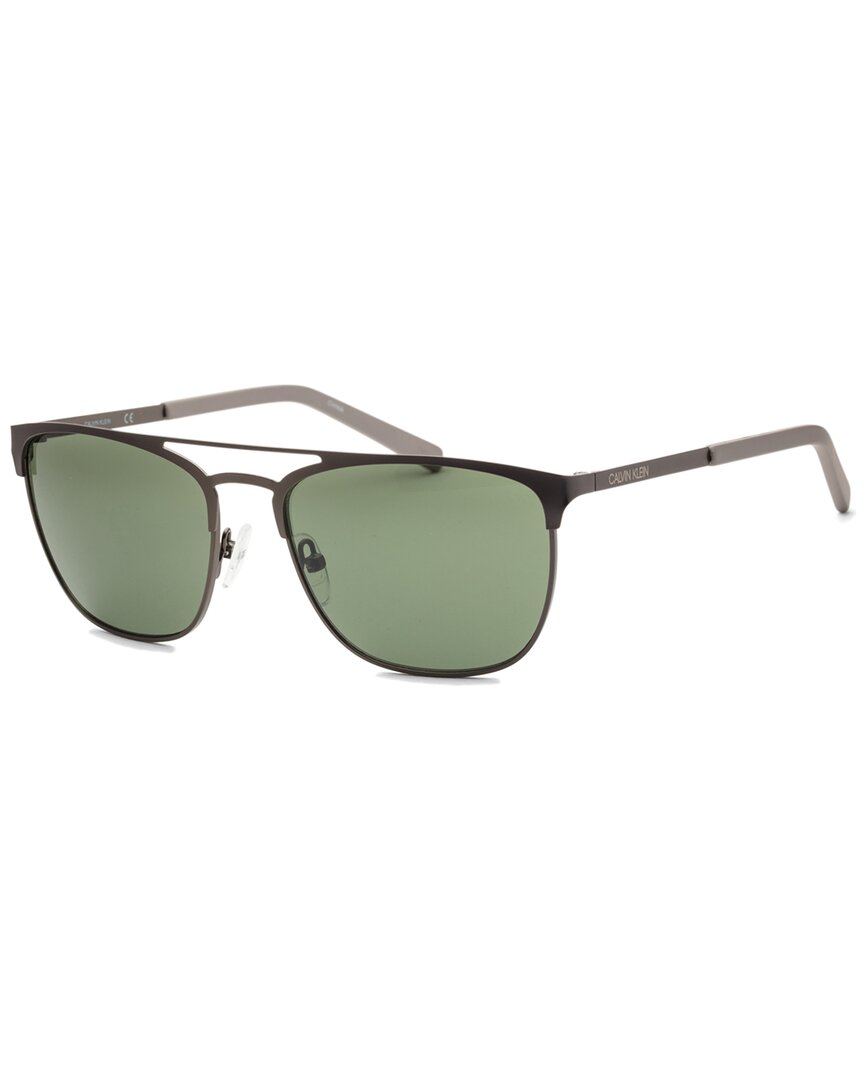 Shop Calvin Klein Men's Ck20123s 55mm Sunglasses In Grey