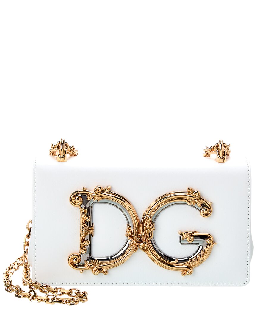 DOLCE & GABBANA DOLCE & GABBANA DG LEATHER SHOULDER BAG