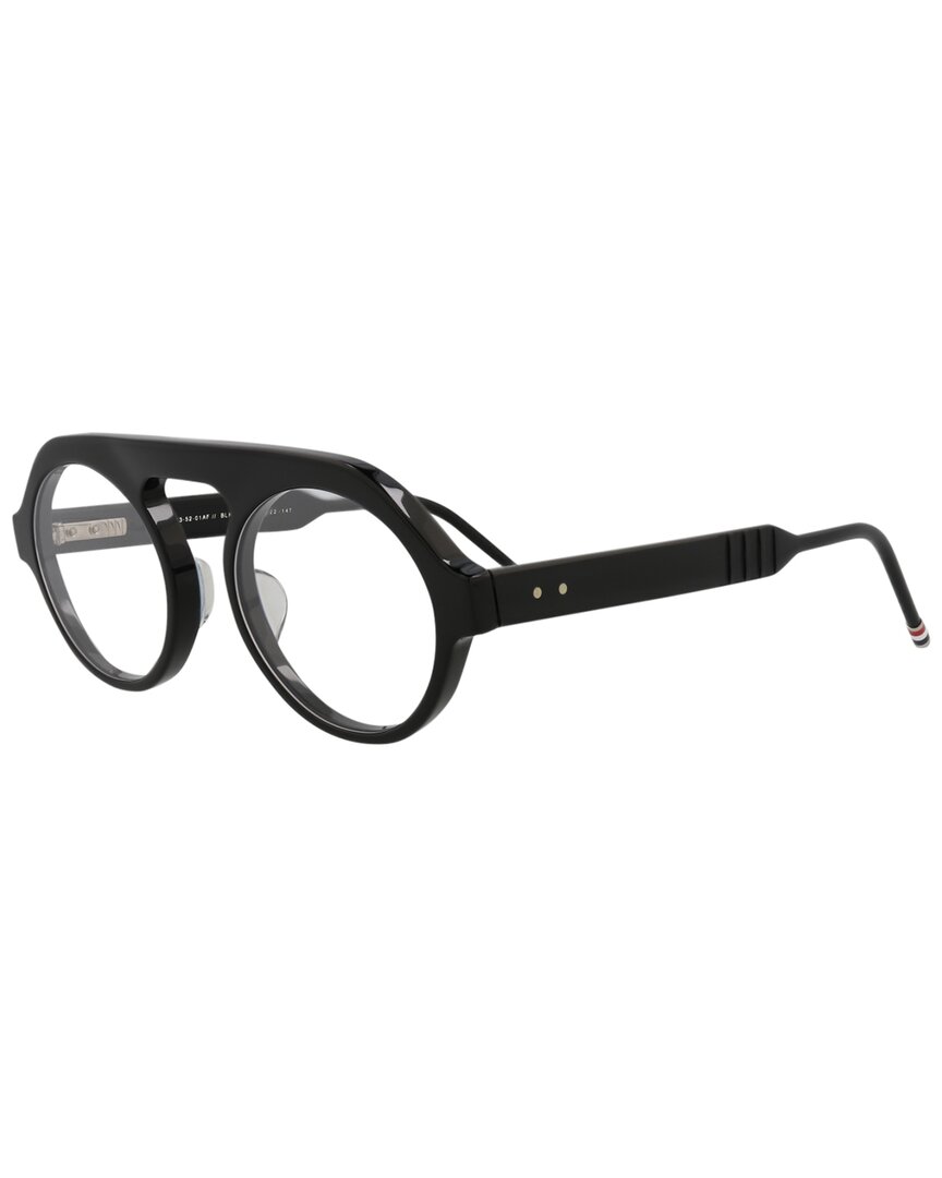 Thom Browne Unisex Tbx413 52mm Optical Frames In Black