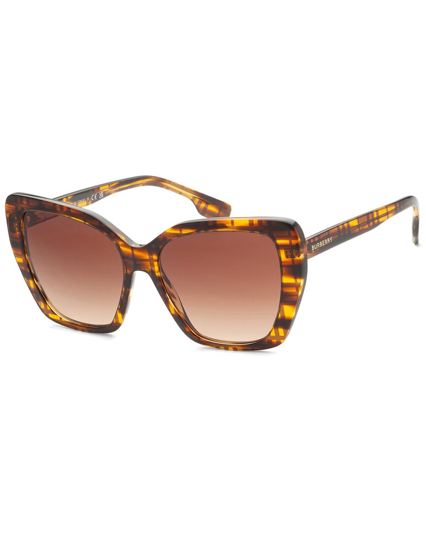 Burberry Women's Tasmin 55mm Sunglasses In Brown