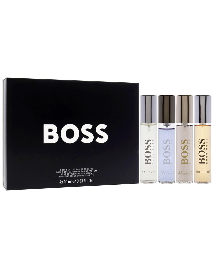 Hugo Boss Men's Boss 4pc Mini Gift Set In White