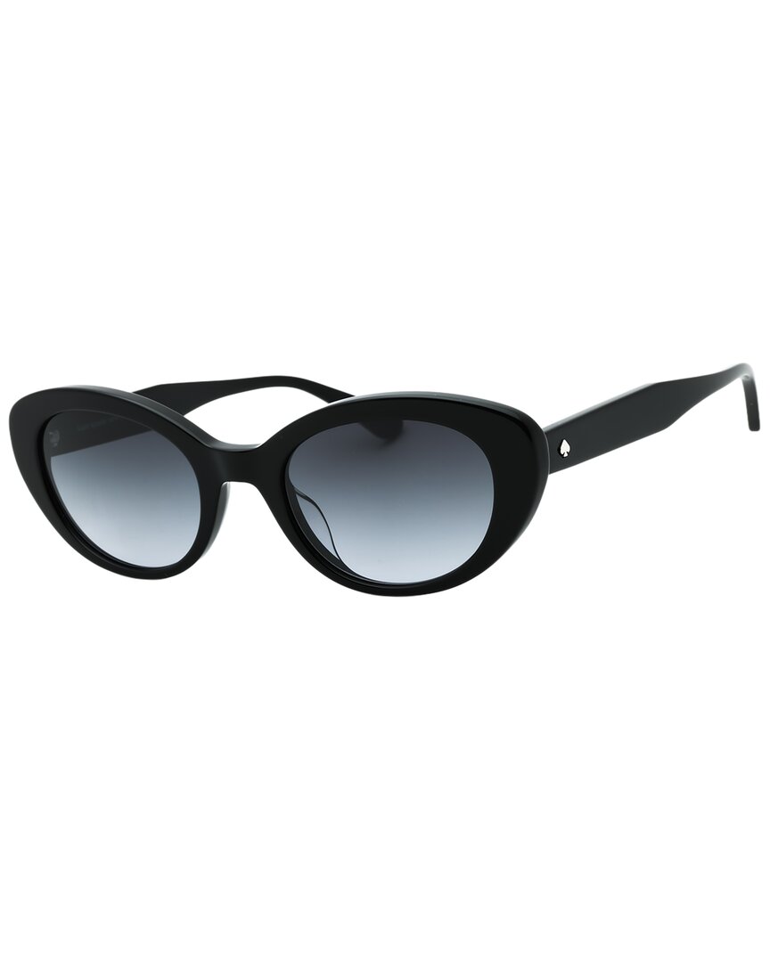 Kate Spade New York Women's Crystal/s 51mm Sunglasses In Black
