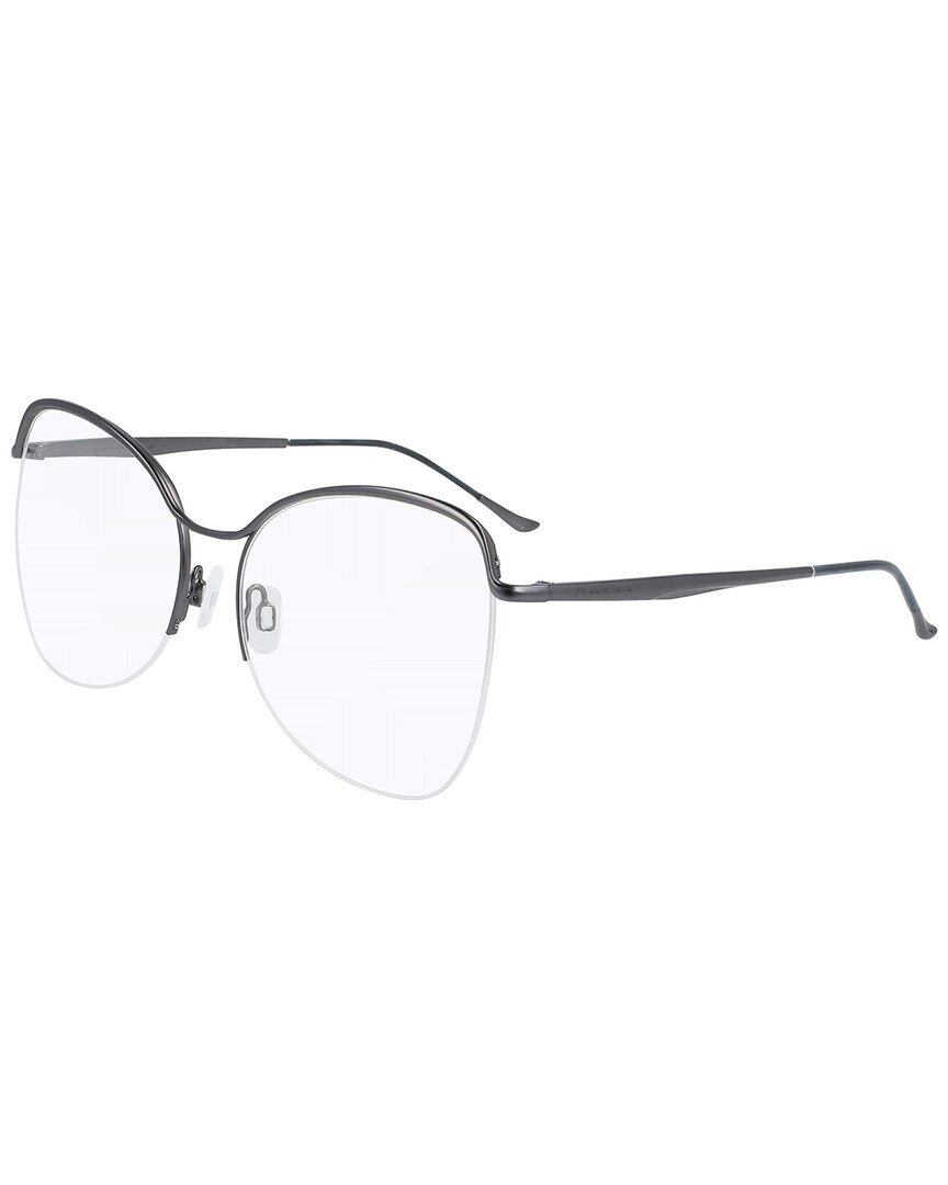 Donna Karan Demo Butterfly Ladies Eyeglasses Do1005 033 53 In Grey