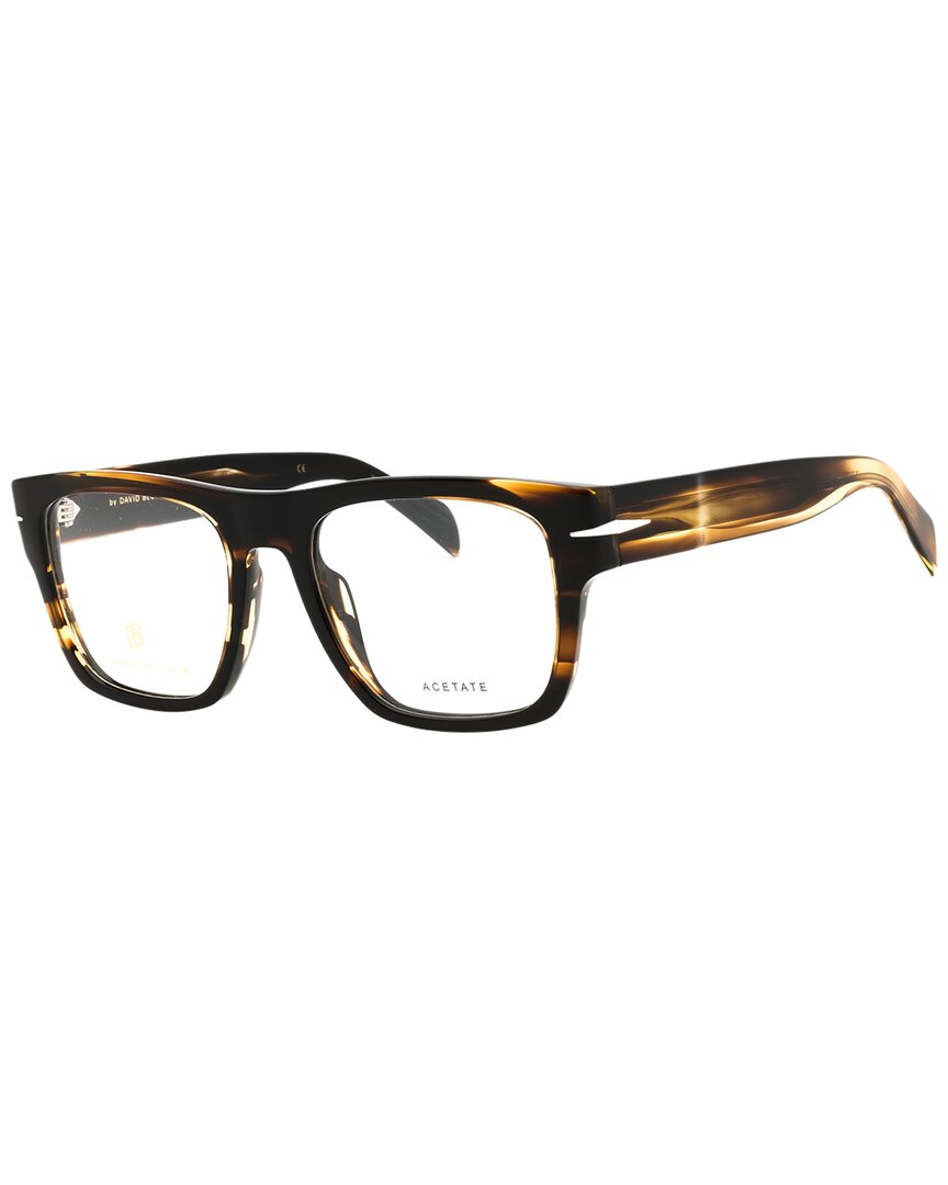David Beckham Men's Db 7020/bold 51mm Optical Frames In Brown