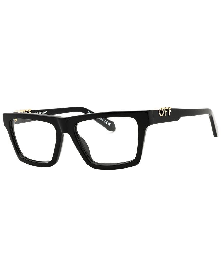 Off-white ™ Unisex Style 7b 55mm Optical Frames In Black