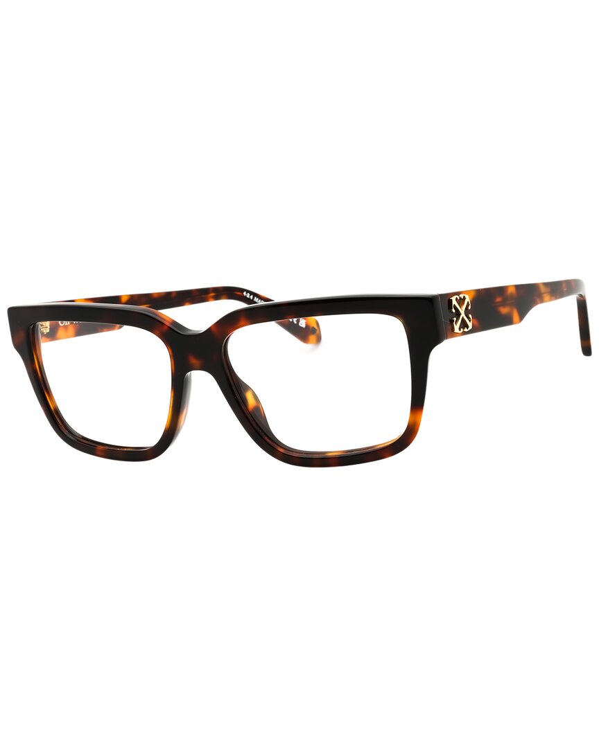 Off-white ™ Unisex Style 7m 56mm Optical Frames In Brown