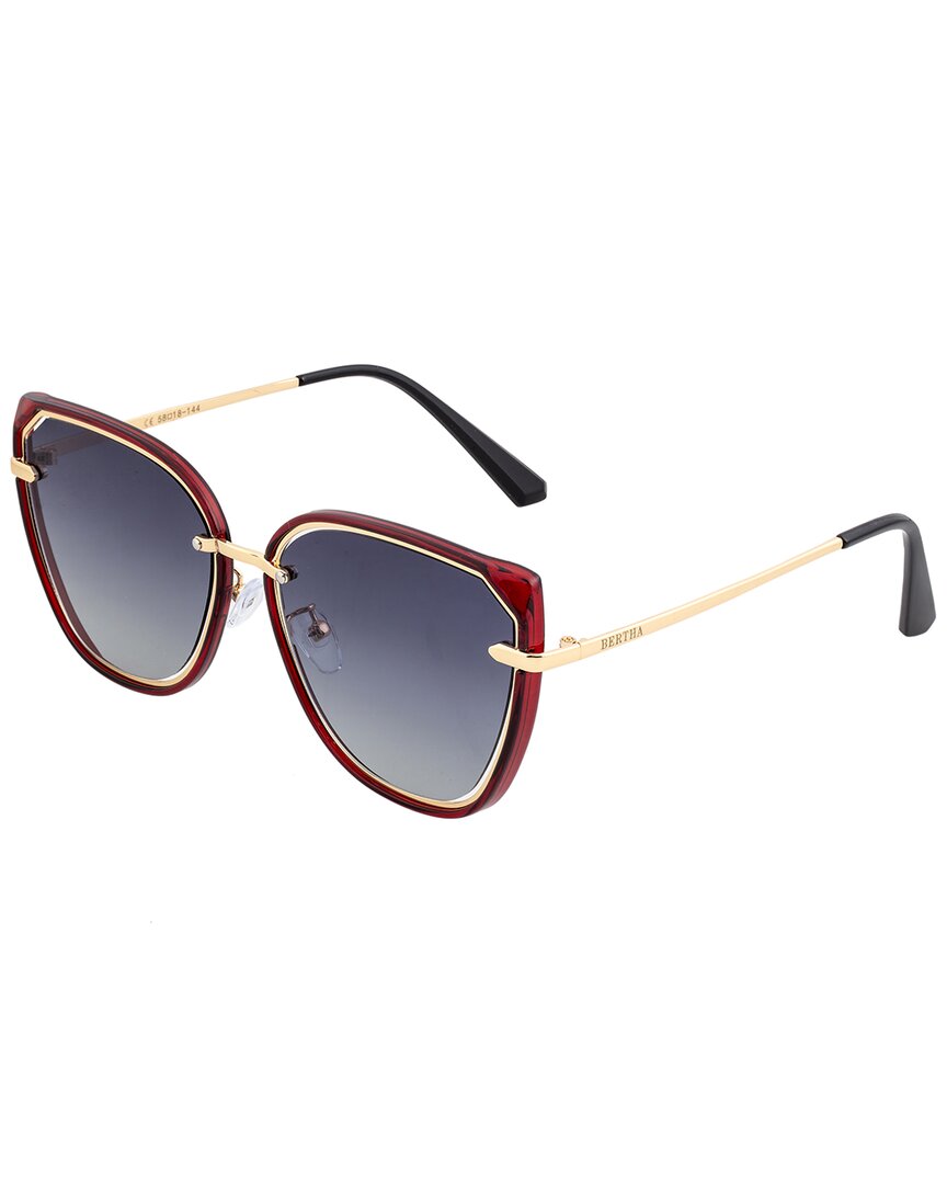 Bertha Women's Rylee 58mm Polarized Sunglasses