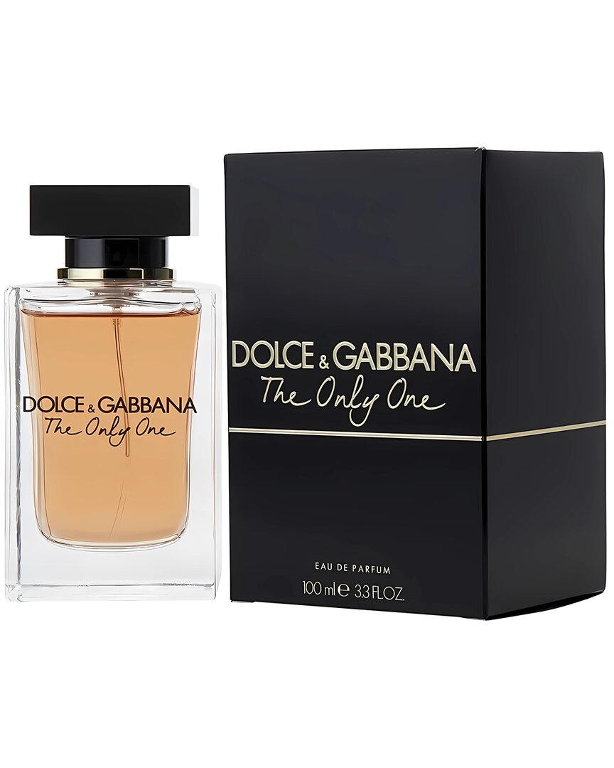 Dolce & Gabbana Women's 3.4oz The Only One Eau De Parfum In Transparent