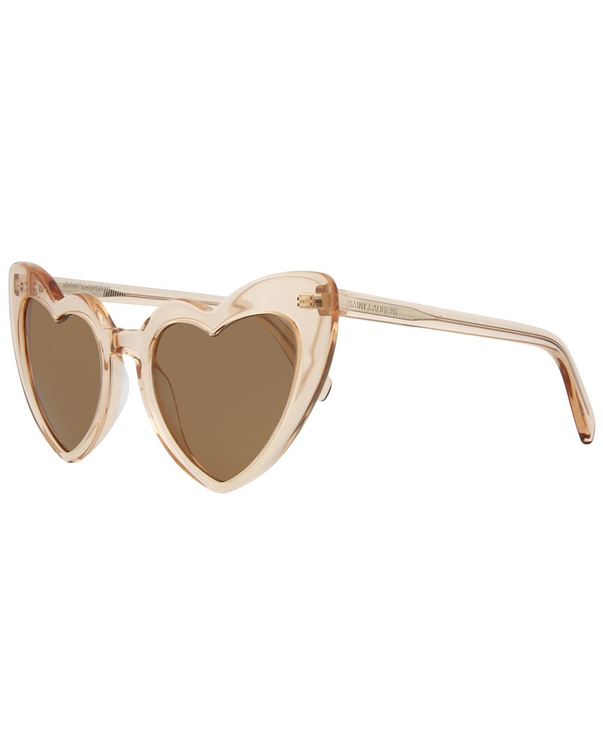 Saint Laurent Women's 54mm Sunglasses In Brown