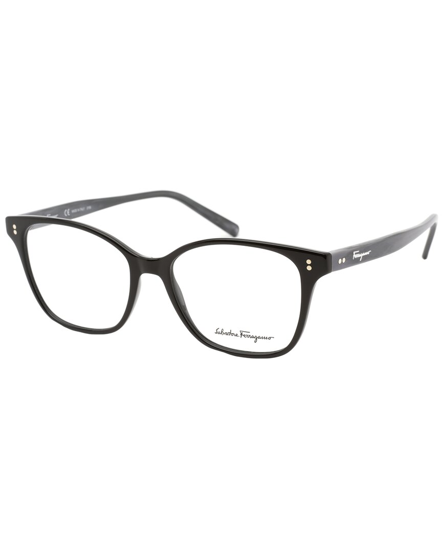 Ferragamo Unisex Sf2912 52mm Optical Frames In Black