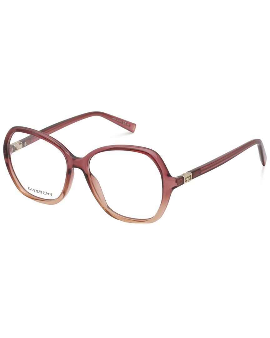 Givenchy Women's Gv 0141 55mm Optical Frames In Pink