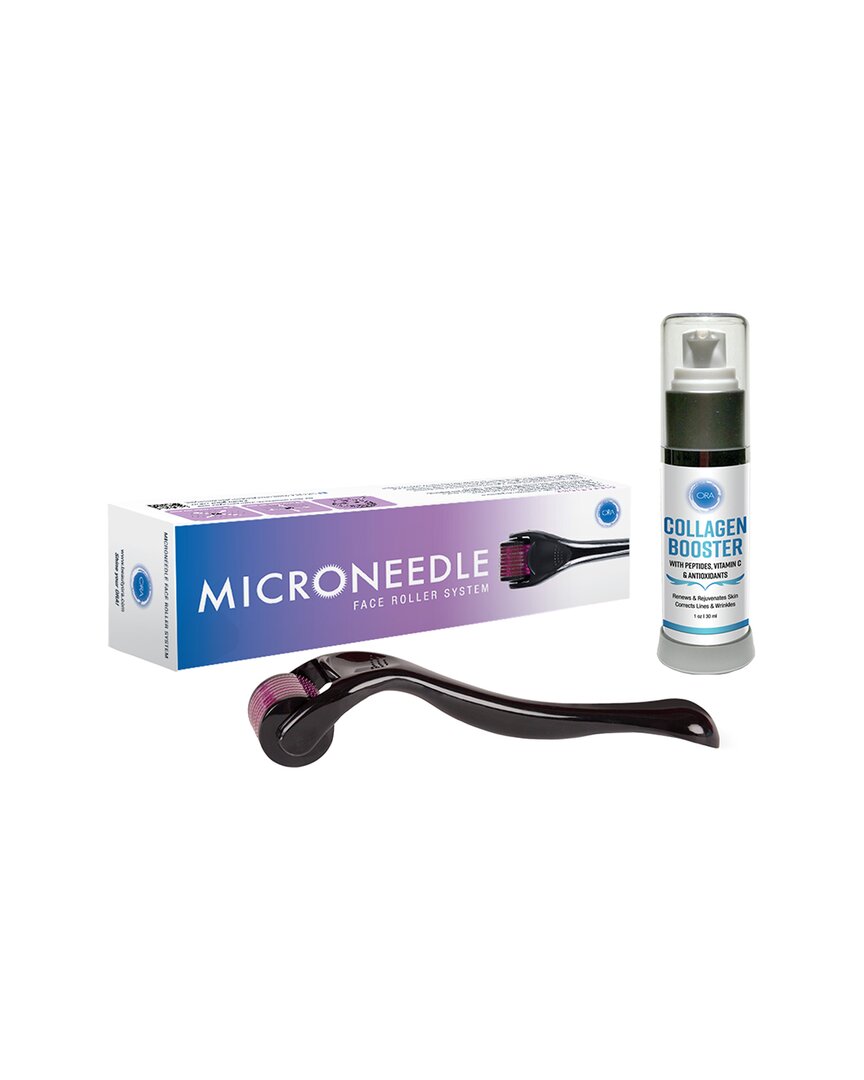 Ora Microneedle Roller & 1oz Facial Cream