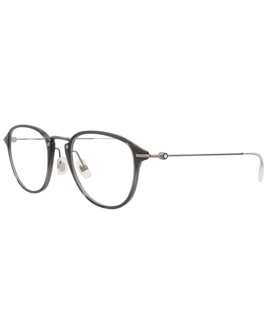 Montblanc Men's Mb0155o 51mm Optical Frames In Gray