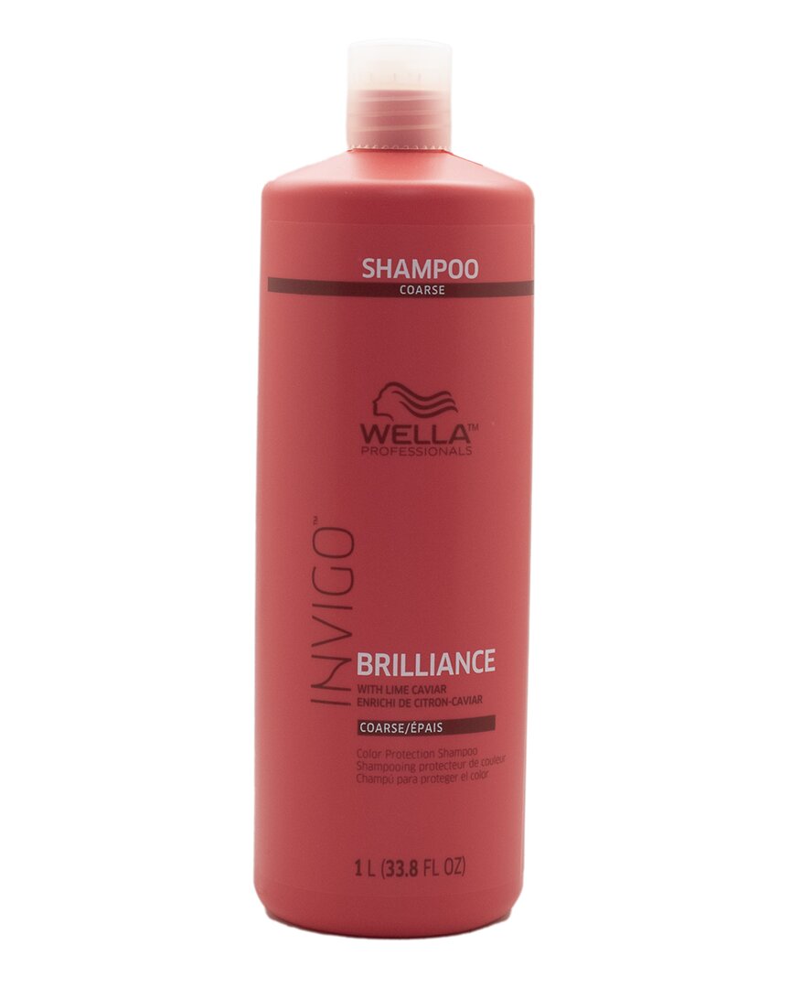 Wella 33.8oz Invigo Brilliance Shampoo For Coarse Hair