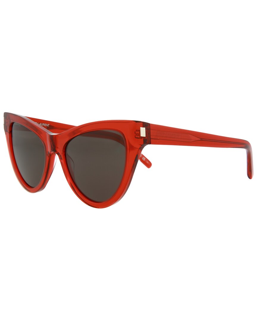 Saint Laurent Women's Sl425 54mm Sunglasses In Red