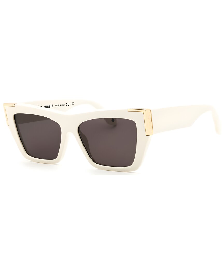 Palm Angels Women's 55mm Sunglasses In White