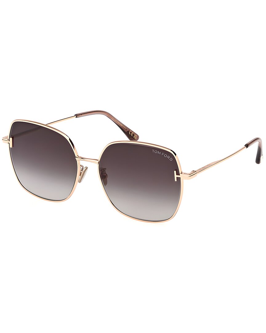 Tom Ford Women's Ft1250-k 59mm Sunglasses In Gold