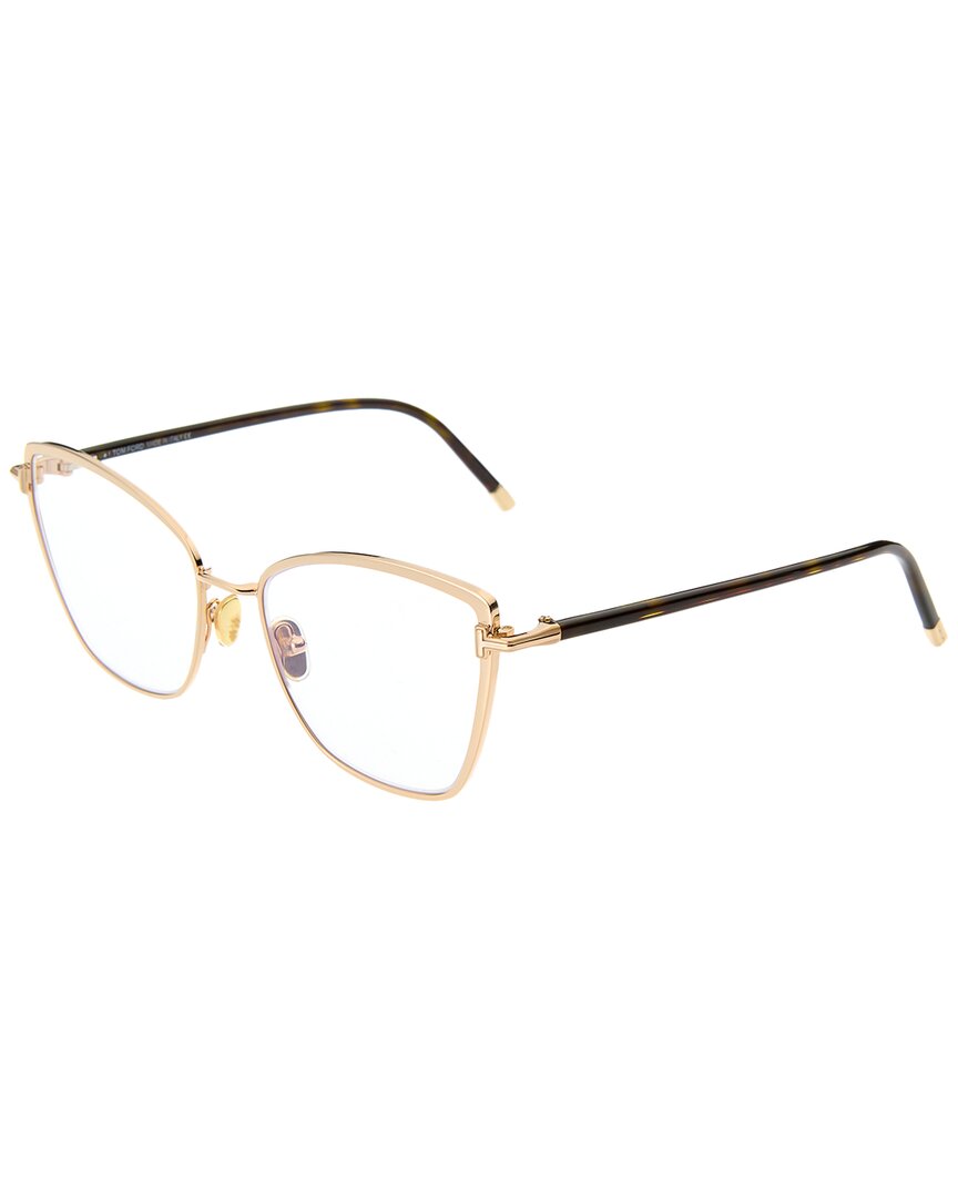 Tom Ford Women's Ft5740 54mm Optical Frames In Gold