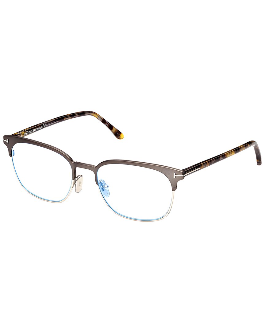 Tom Ford Men's Ft5799-b 53mm Optical Frames In Brown