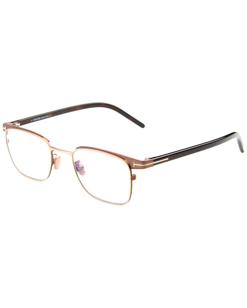 Tom Ford Men's Ft5854-d-b 49mm Optical Frames In Yellow