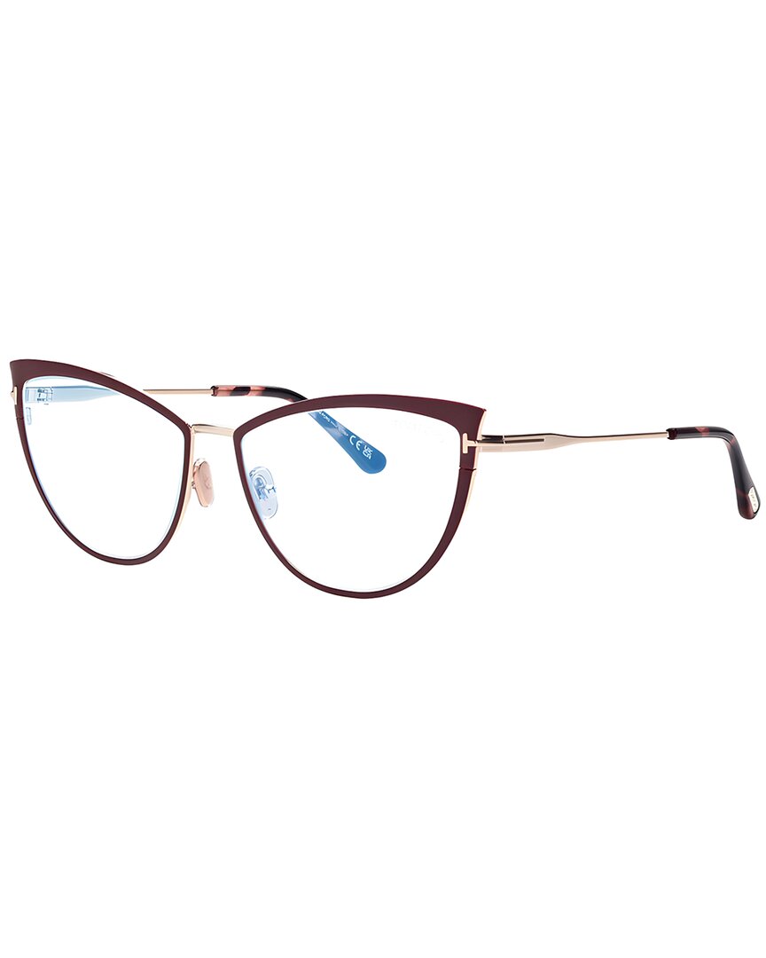 Tom Ford Women's Ft5877-b 56mm Optical Frames In Gold