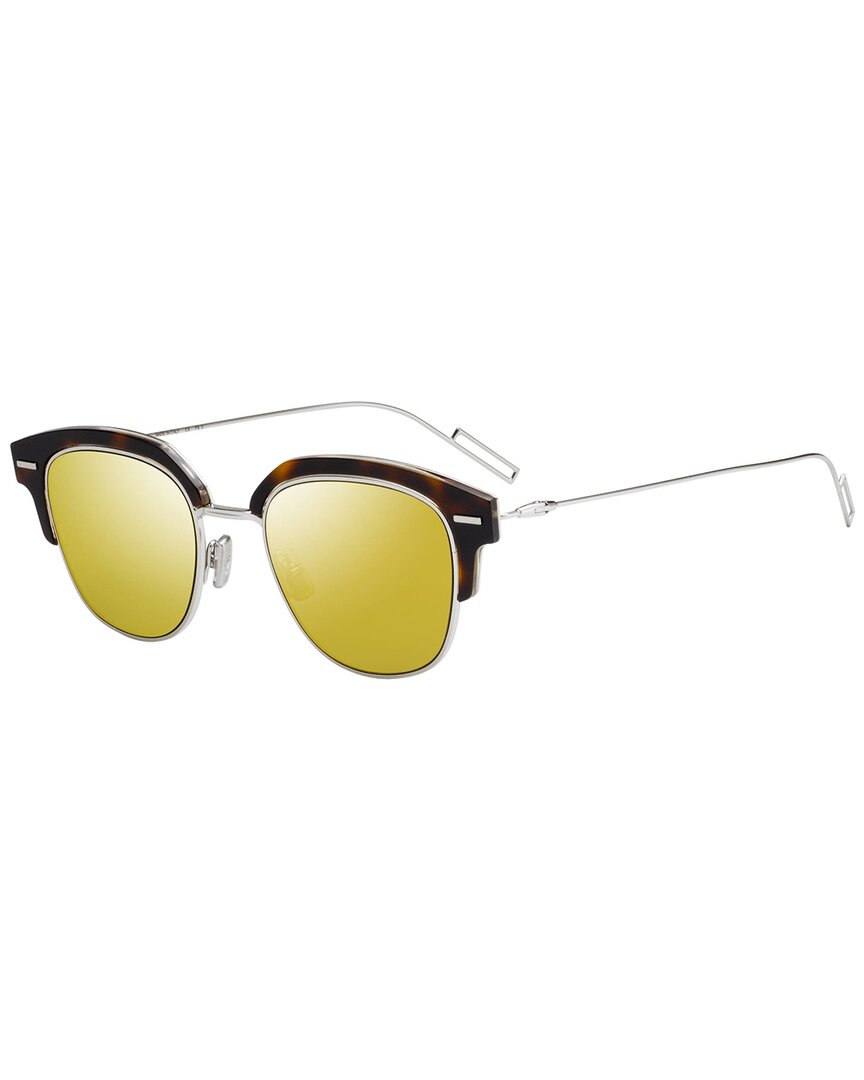 Dior Men's Tensis 48mm Sunglasses In Orange