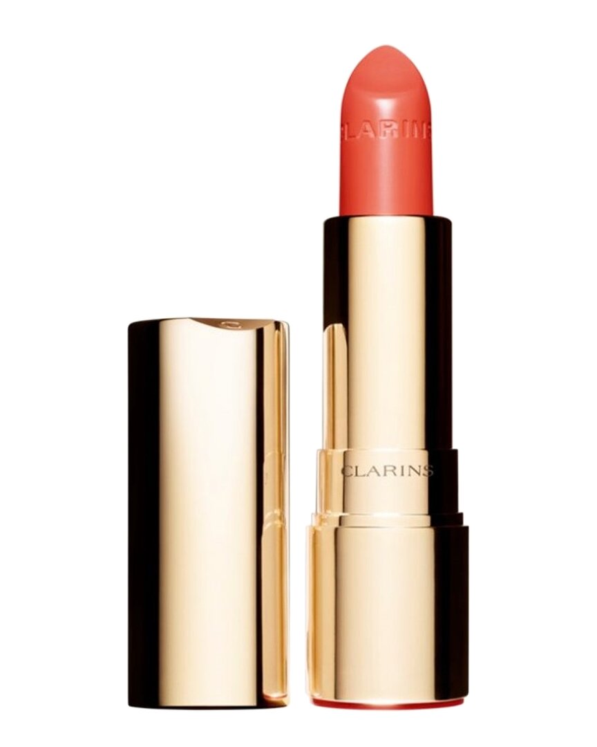 Clarins 0.1oz 711s Papaya Joli Rouge Brilliant Perfect Shine Sheer Lipstick