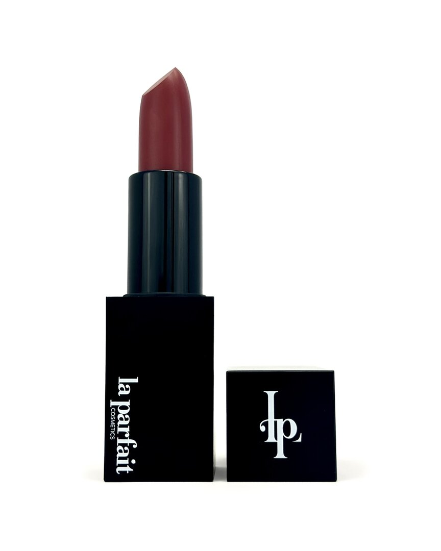 La Parfait Cosmetics 0.176oz #10 - Deep Plum Red B-bold Satin Lipstick