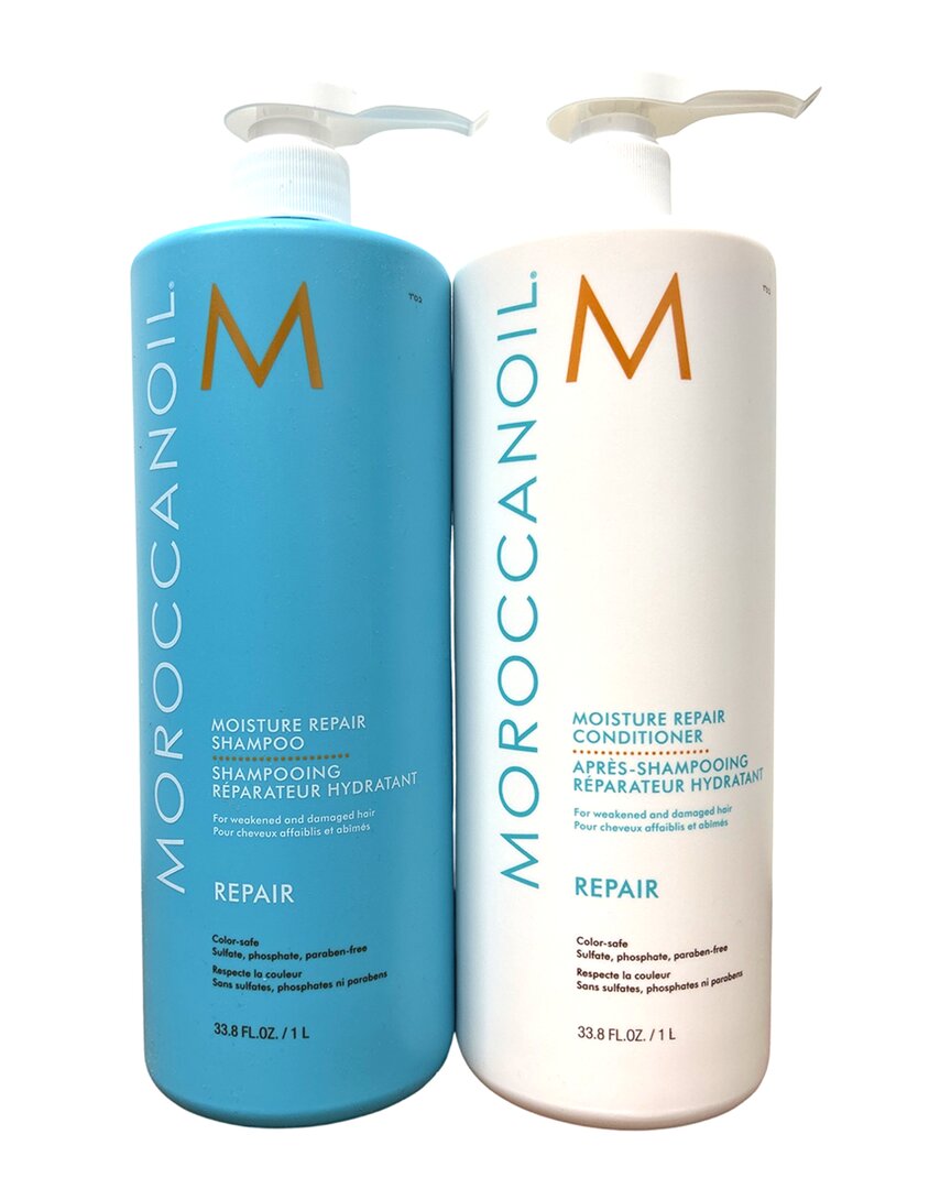 Shop Moroccanoil 33.8oz Moisture Repair Shampoo & Conditioner Duo