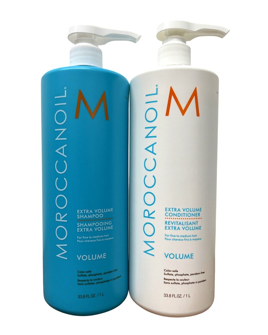 Moroccanoil 33.8oz Extra Volume Shampoo & Conditioner Duo