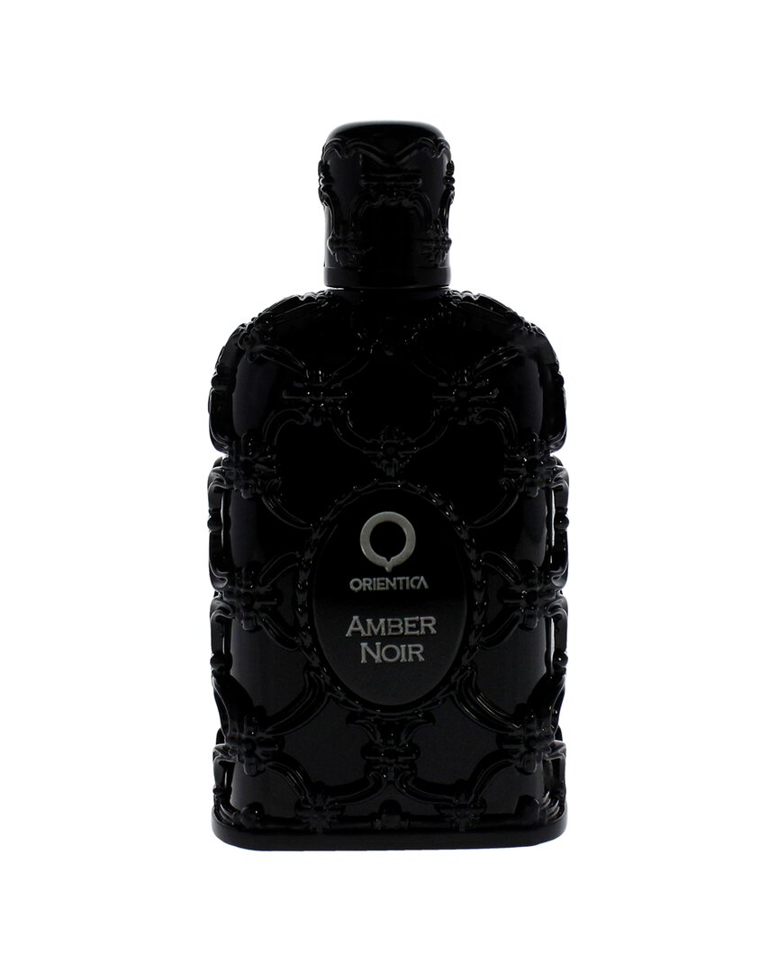 Orientica Men's 2.7oz Amber Noir Luxury Collection Edp In Black