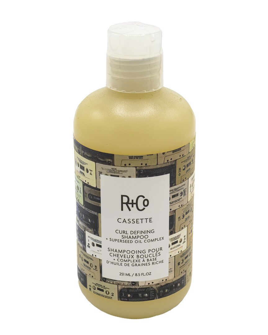 R + Co R+co Unisex 8.5oz Cassette Curl Shampoo In White