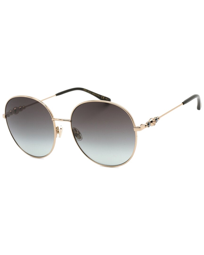 Jimmy Choo Women's Birdies 60mm Sunglasses In Gold