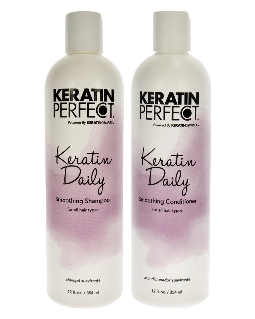 Keratin Perfect Daily Shampoo & Conditioner Set