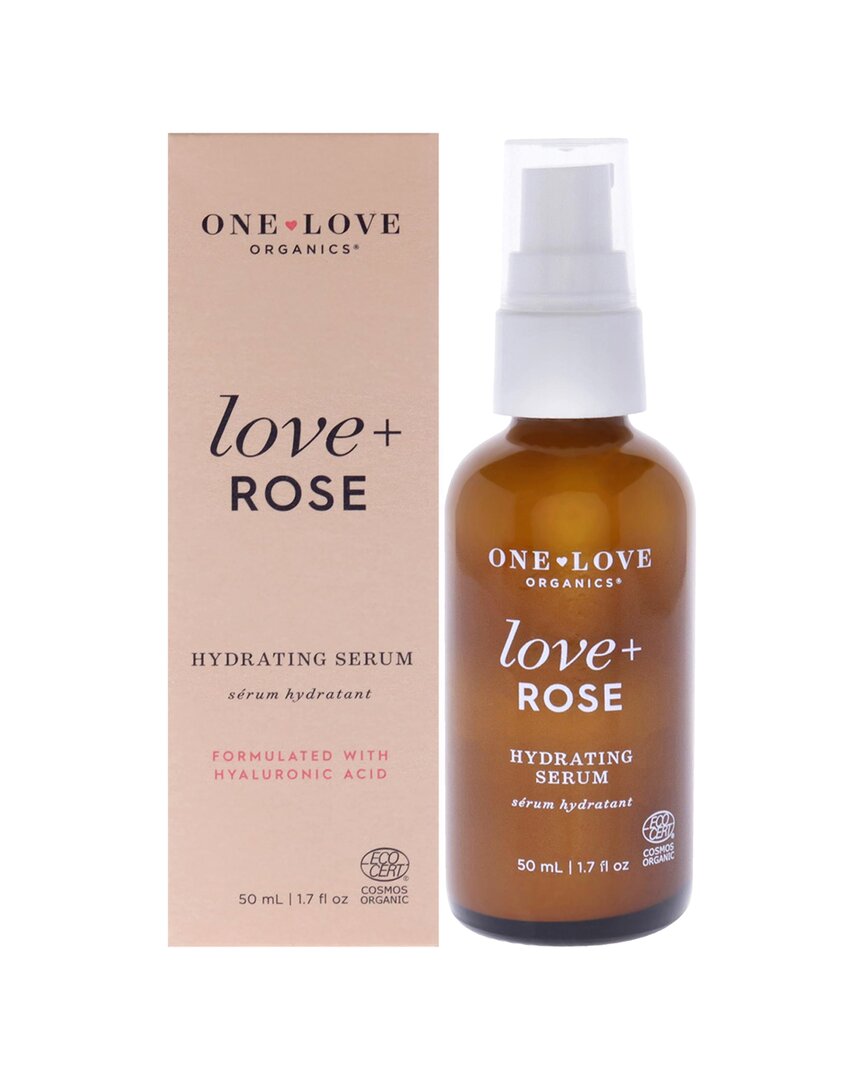 One Love Organics Women's 1.7oz  Love Plus Rose Hydrating  Serum