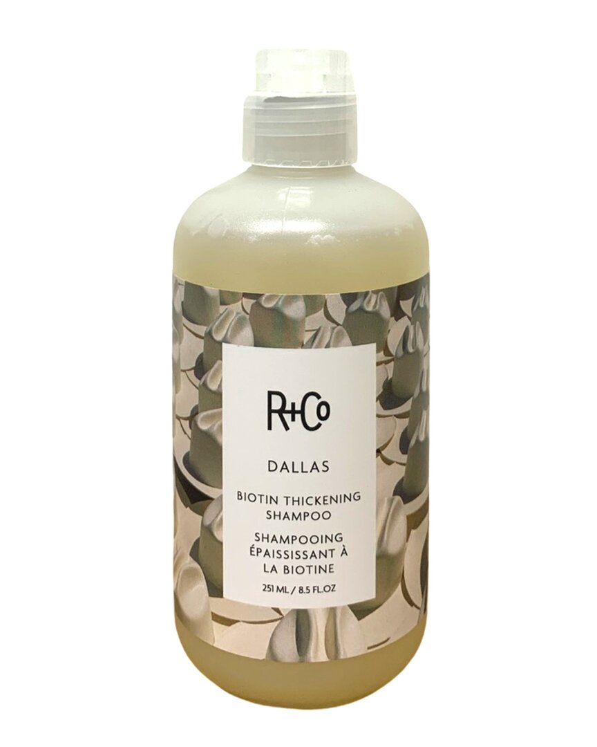 R + Co R+co Unisex 8.5oz Dallas Biotin Thickening Shampoo In White